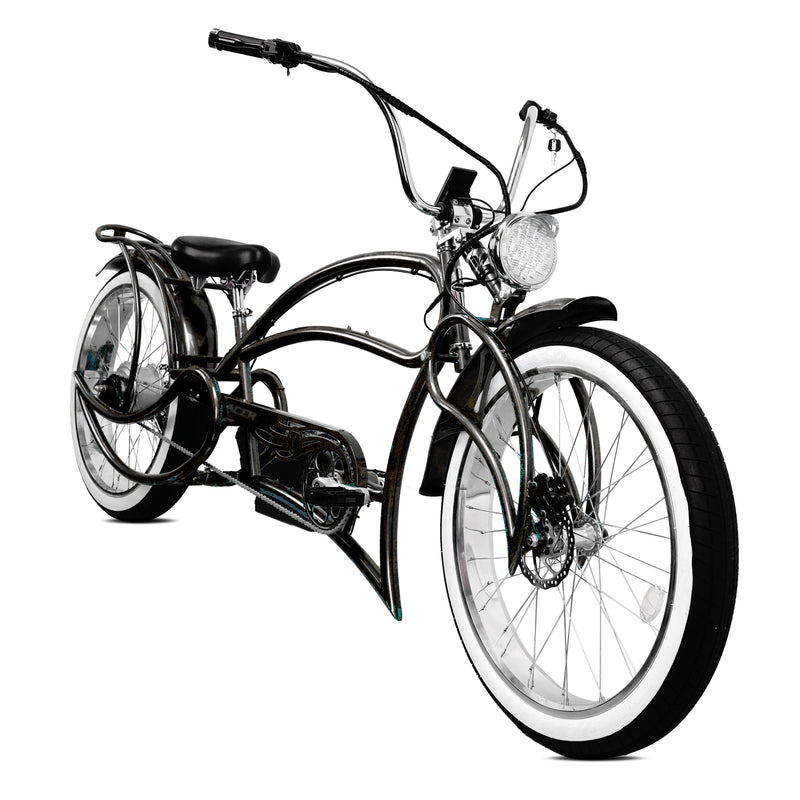 Electric Bike Tracer Beyond Black Right Front