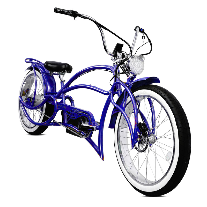 Electric Bike Tracer Beyond Blue Right Front