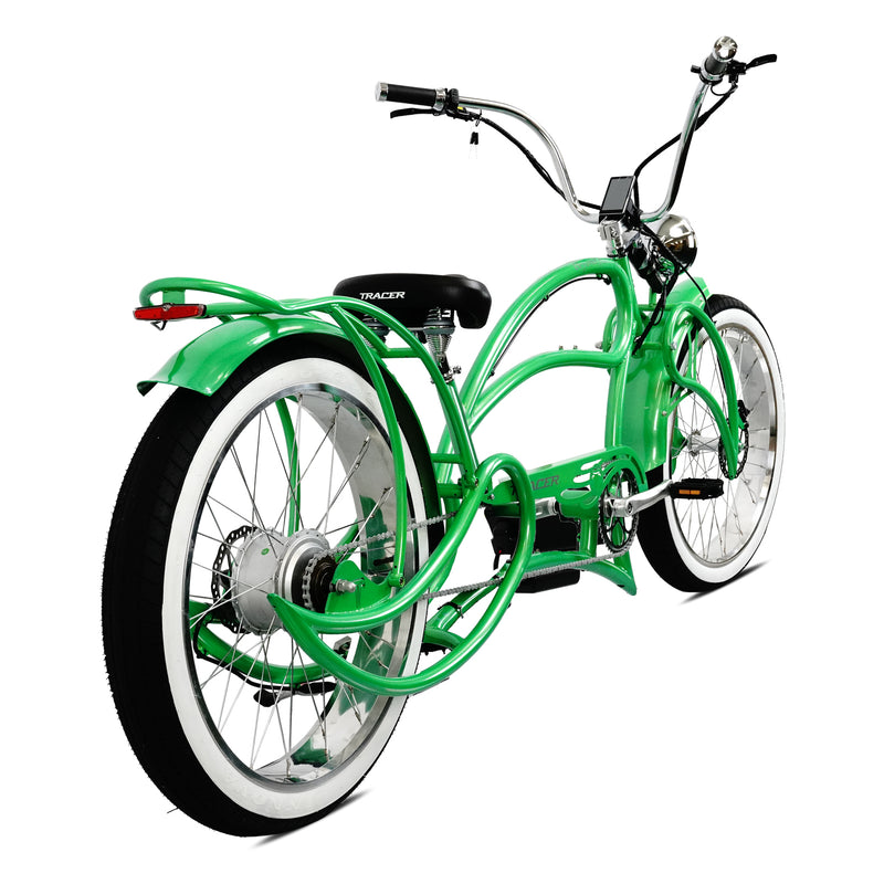 Electric Bike Tracer Beyond Green Right Rear