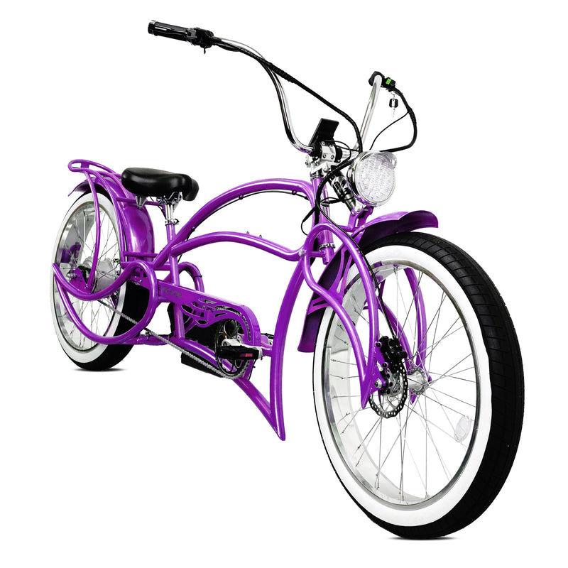Electric Bike Tracer Beyond Purple Right Front