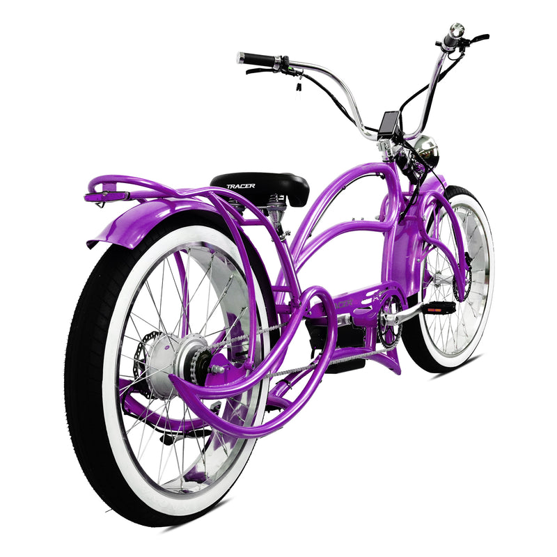 Electric Bike Tracer Beyond Purple Right Rear