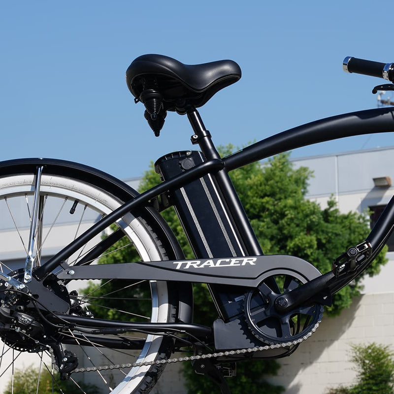 Tracer 500W 26" Omega Men's Beach Cruiser Electric Bike