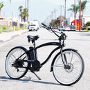 Tracer 500W 26" Omega Men's Beach Cruiser Electric Bike