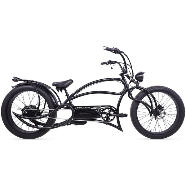 Tracer Beyond Pro 800W 26" Classic Stretch Chopper Electric Bike