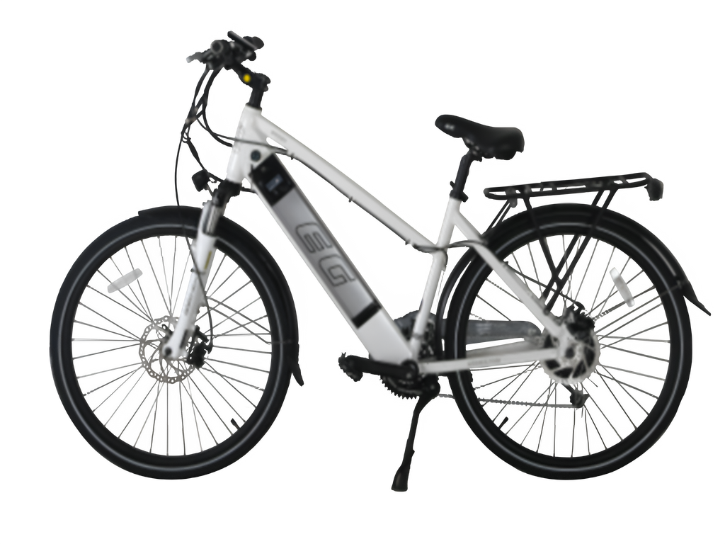 low speed electric bicycle XP4 Step-Over 500w Grey Bike downhills and uneven roads New Jersey's new laws regulating