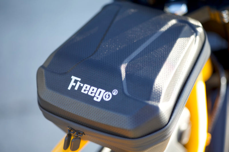 Ebike Freego Nova 2 Mid Drive Dirt Bike Cargo View