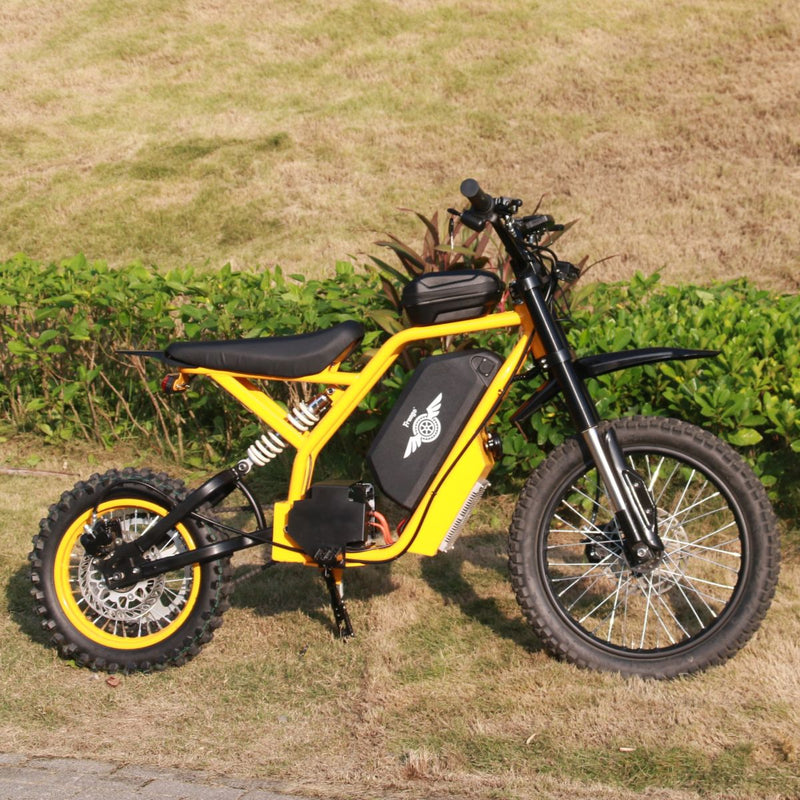 Ebike Freego Nova 2 Mid Drive Dirt Bike Right View 2