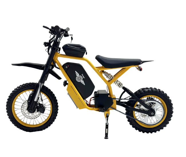Ebike Freego Nova 2 Mid Drive Dirt Bike Right View