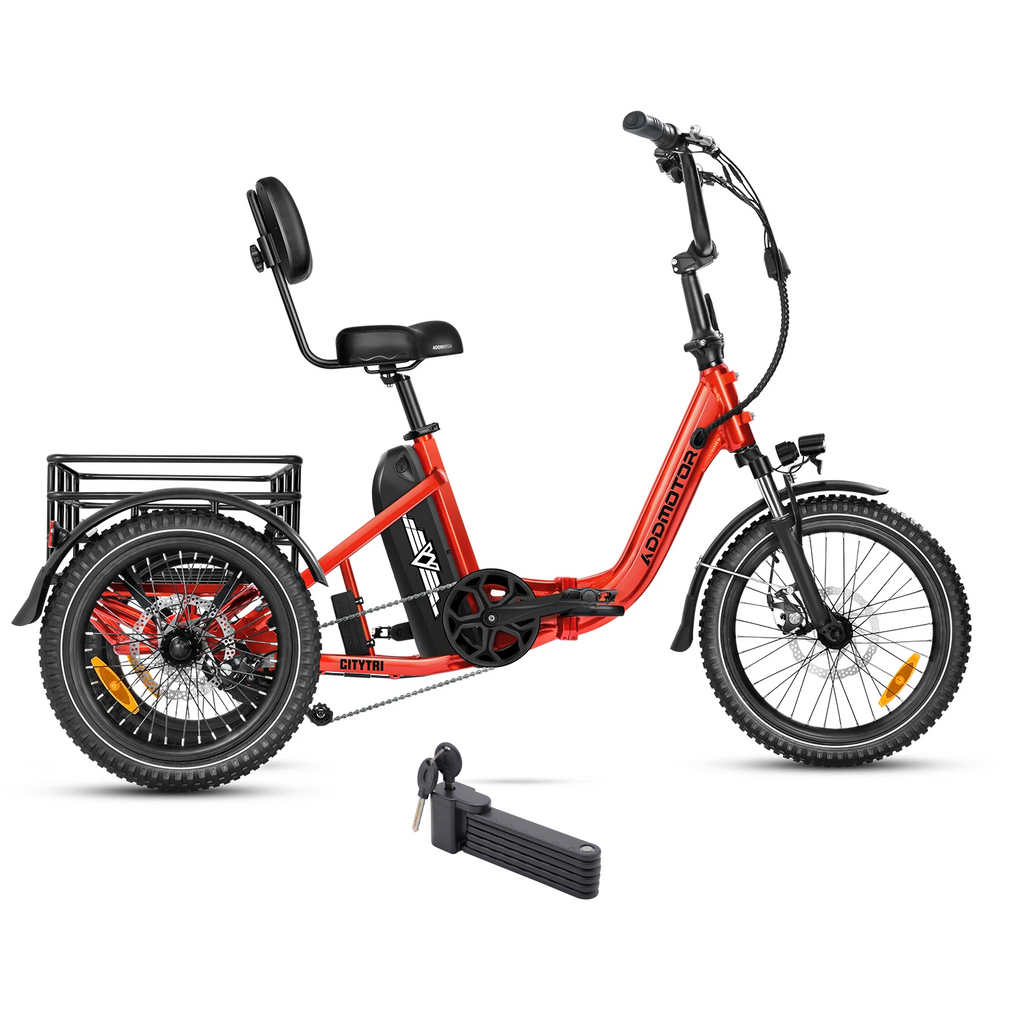Addmotor 750W 48V CITYTRI E 310 Trike Electric Bike