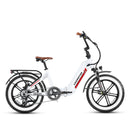 Electric Bike Addmotor Foldtan White Right