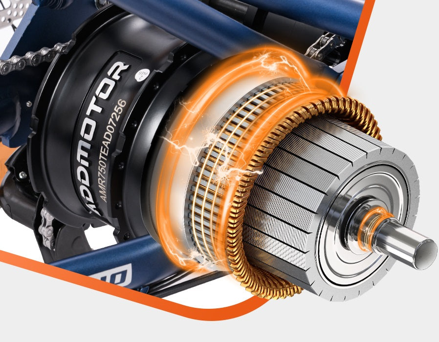 Addmotor 750W 48V Grandtan Plus PLUS M-340PTrike Extra Fat Tire Electr