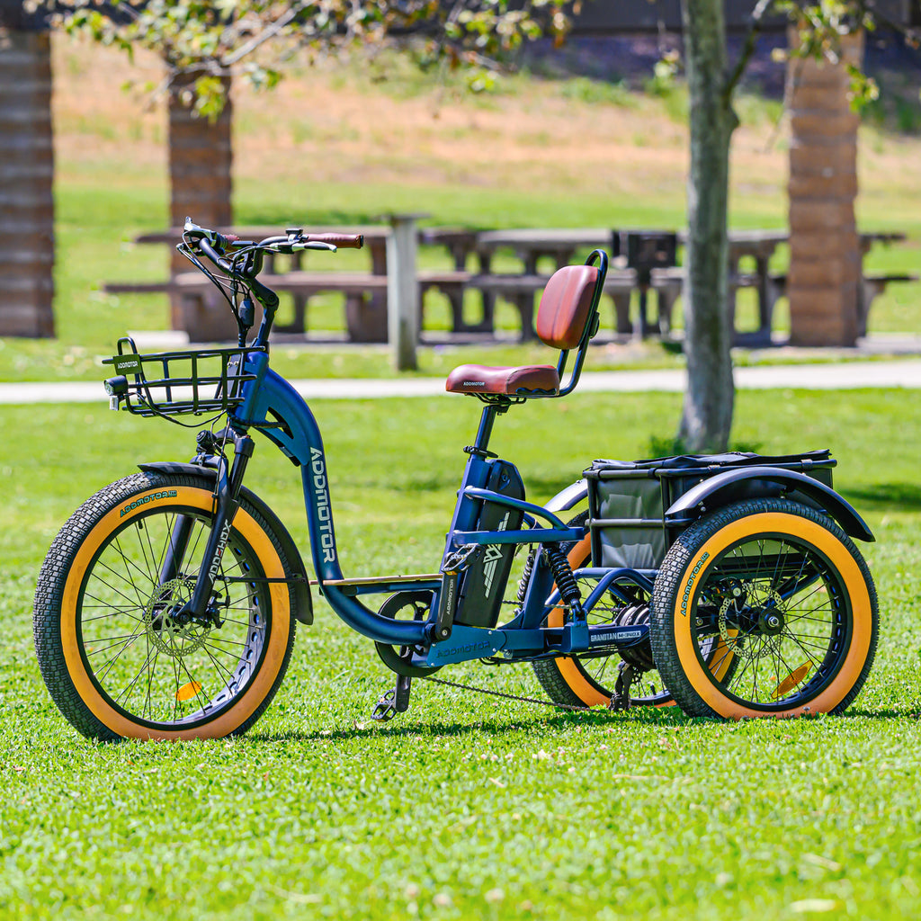 Addmotor 750W 48V Grandtan X Trike Full Suspension Electric Bike Addmotor 750W 48V Grandtan X Trike Full Suspension Electric Bike