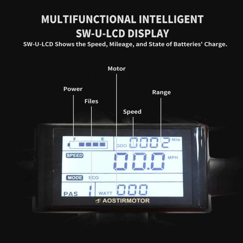 Electric Bike Aostirmotor Hero LCD