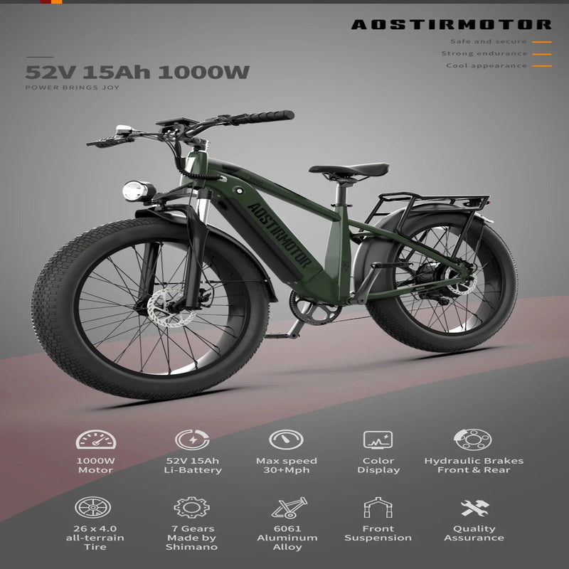 Electric Bike Aostirmotor King Features