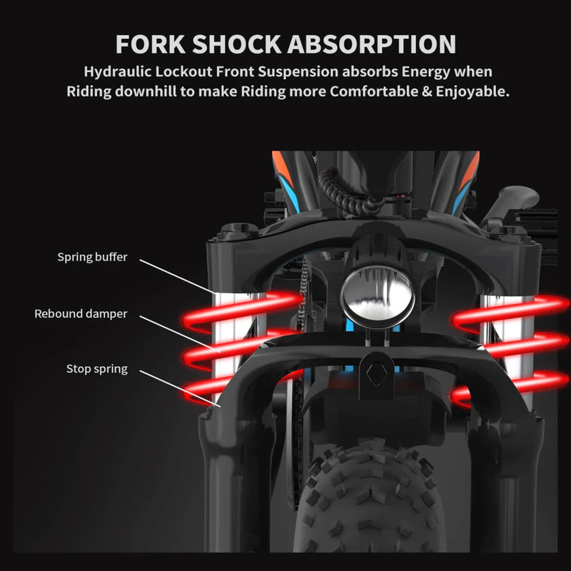 Electric Bike Aostirmotor S18-Mini Shock