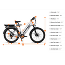 Electric Bike Dirwin Pacer Plus Dimensions
