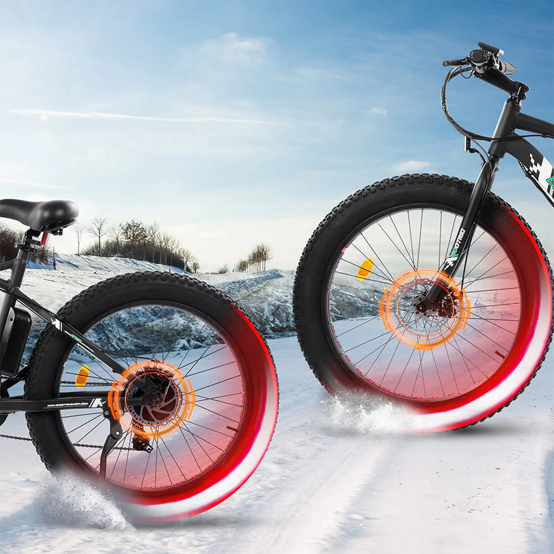 ecotric powerful fat tire electric bicycle Ecotric 500W 26" Cheetah Fat Tire Beach Snow Electric Bike