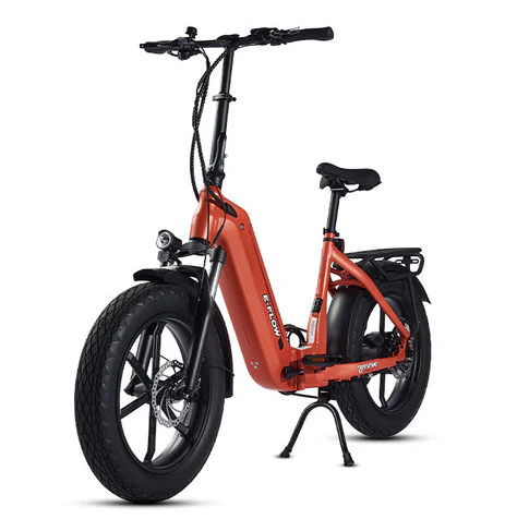 yiilove electric bicycle E-Joe 750W Young Electric E-Flow Folding Fat Tire Step-Thru Electric B