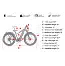 Electric Bike E-Joe Scout Pro Dimensions