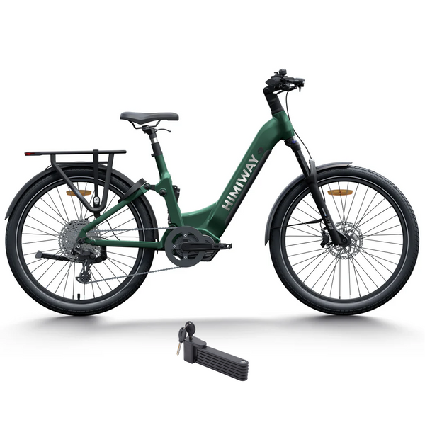 Himiway 500W 48V A7 Pro Mid Drive Commuter Step-Thru Electric Bike
