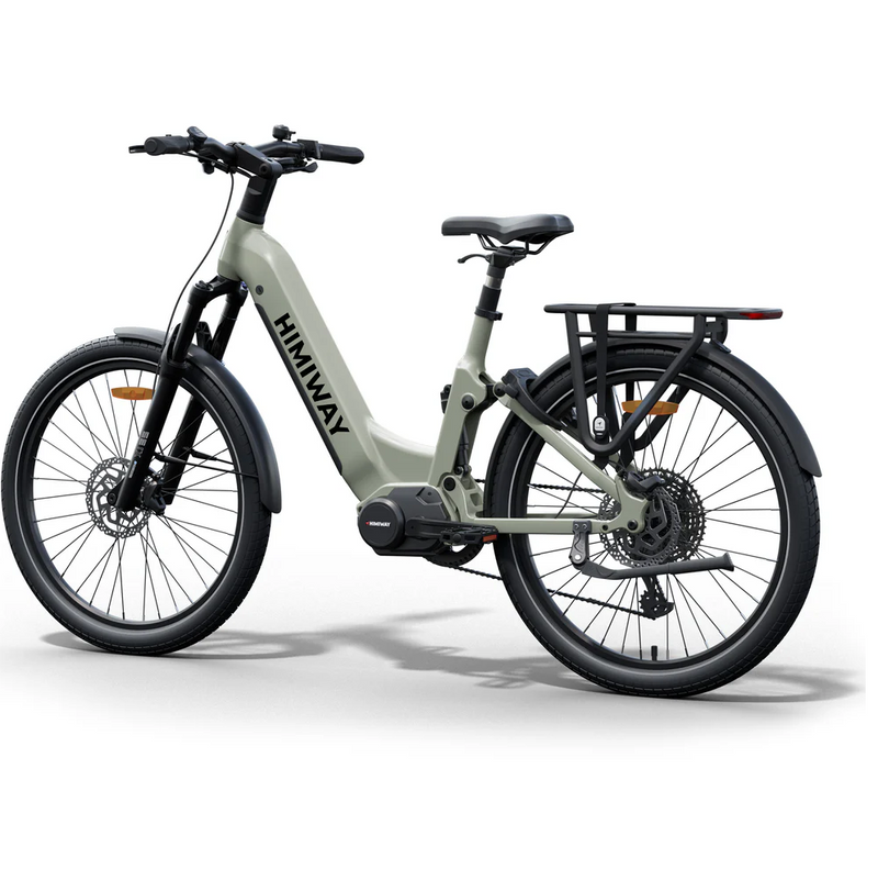 Electric Bike Himiway A7 Grey Left Rear