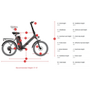 Electric Bike Himiway B3 Dimensions