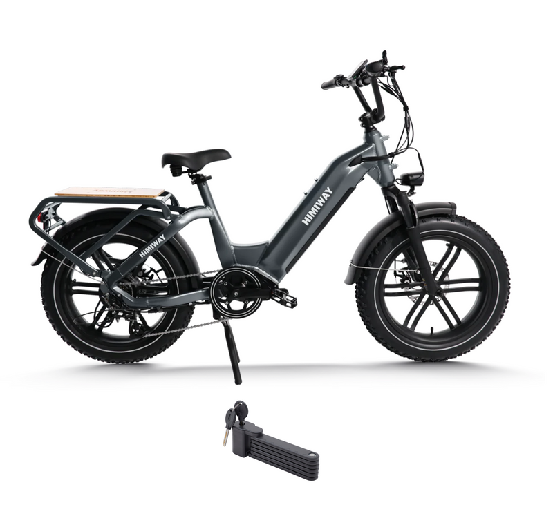 Electric Bike Himiway BigDog Black Right