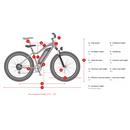 Electric Bike Himiway Cruiser Dimensions