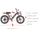 Electric Bike Himiway Dimensions