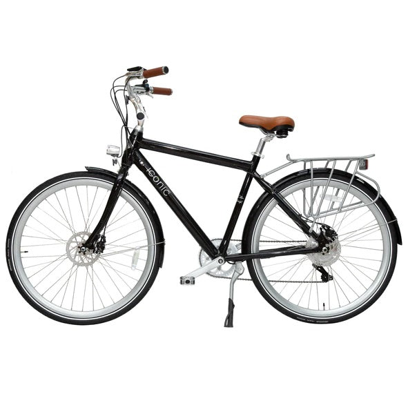 Electric Bike Iconic Ultralight StepOver Black Left