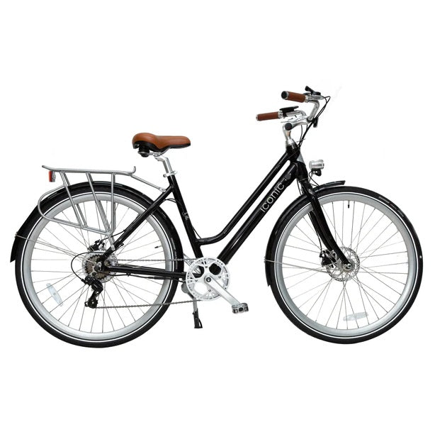 Electric Bike Iconic Ultralight StepThru Black Right