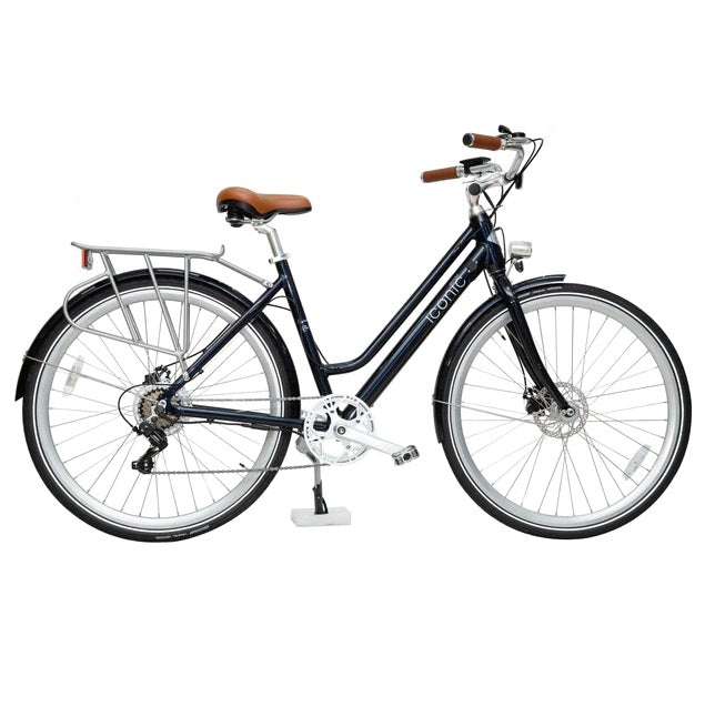 Electric Bike Iconic Ultralight StepThru Blue Right