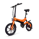 Electric Bike JupiterBike Dscovery X5 Orange Left Front