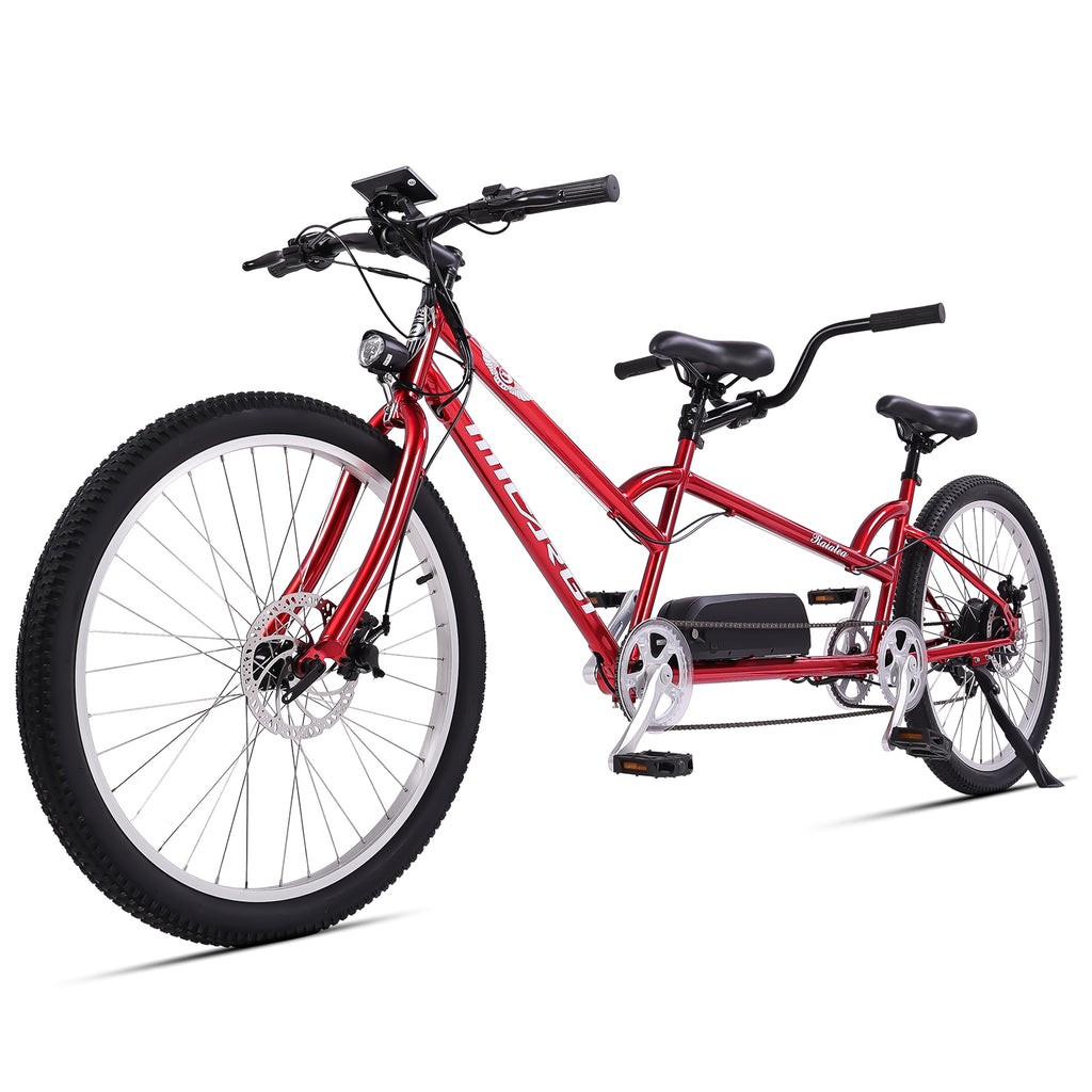 electric tandem bicycle bike Micargi Raiatea Tandem Electric Bicycle