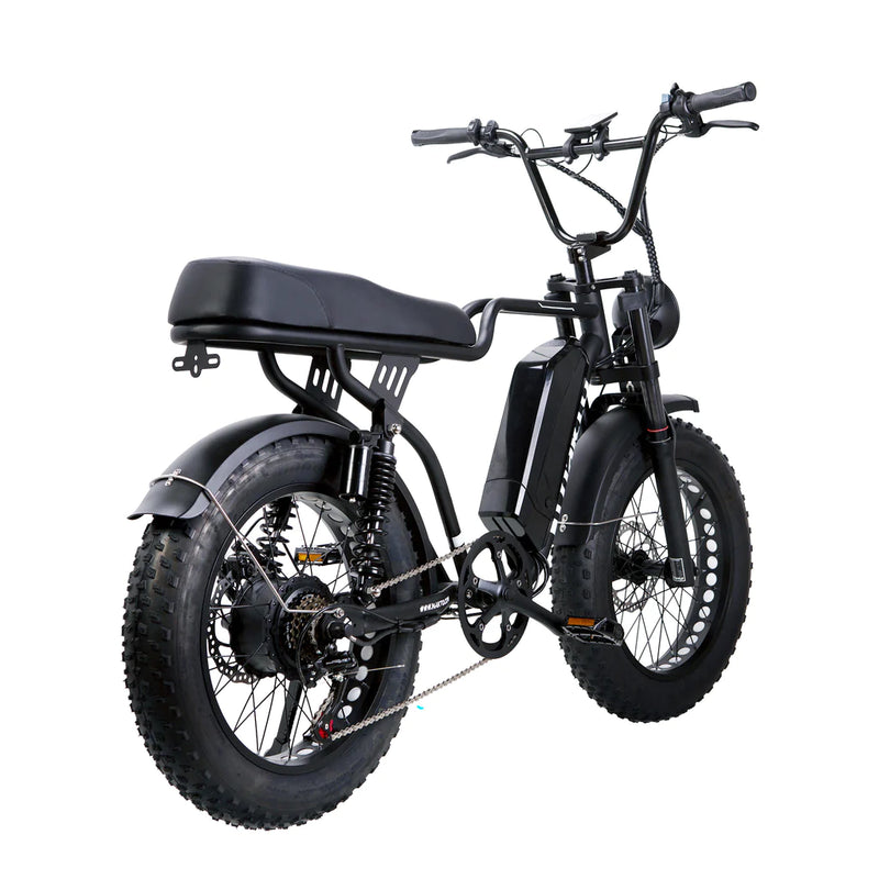 Electric Bike Nakto F2 Black Right Rear