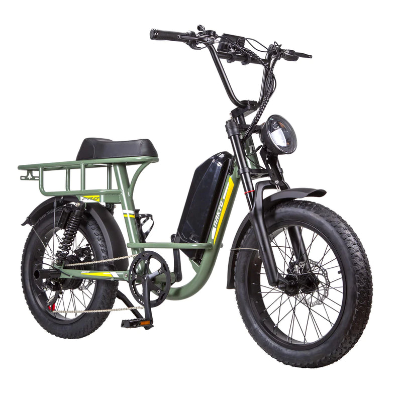 Electric Bike Nakto F4 Green Right Front