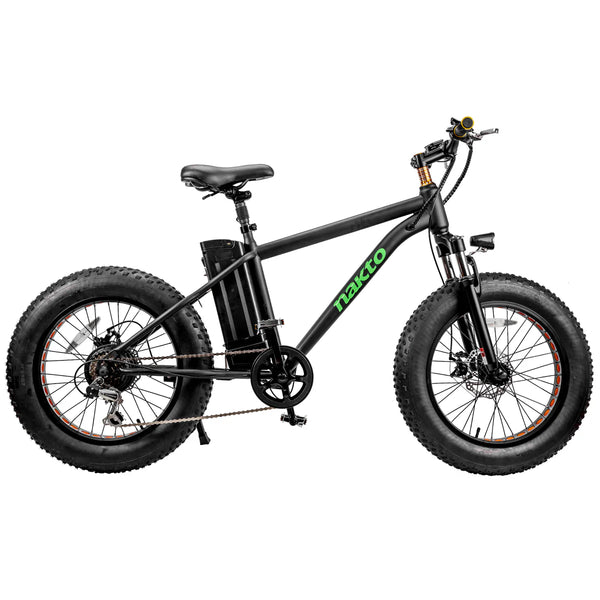 nakto folding electric bicycle Nakto 500W 36V Mini Cruiser 2 Fat Tire Electric Bike
