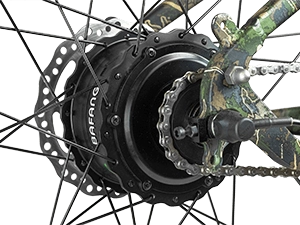 Rambo 500W Krusader 2.0 Dual Motor All-Wheel Drive Hunting Electric Bike