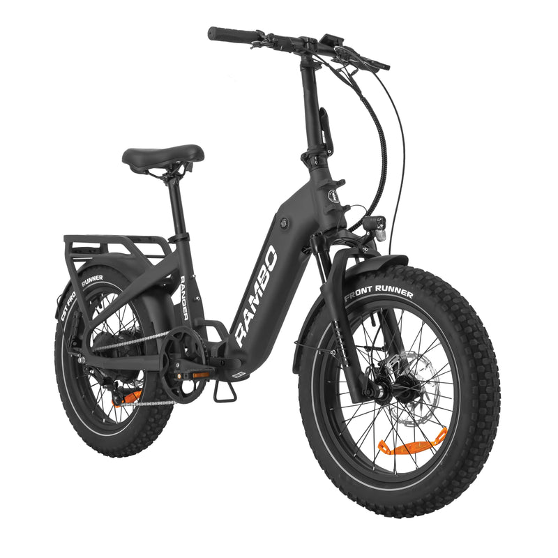 Electric Bike Rambo Ranger Black Right Front