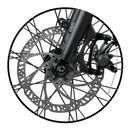 Electric Bike Rambo Ranger Brake