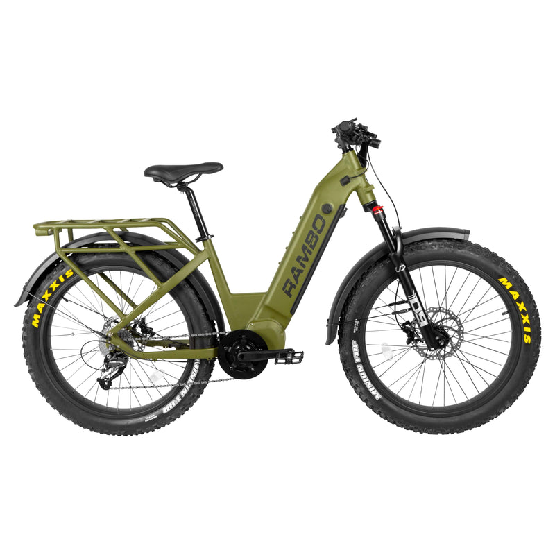 Electric Bike Rambo Rebel 2.0 Green Right