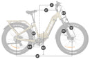 Electric Bike Rambo Savage 2.0 Dimensions
