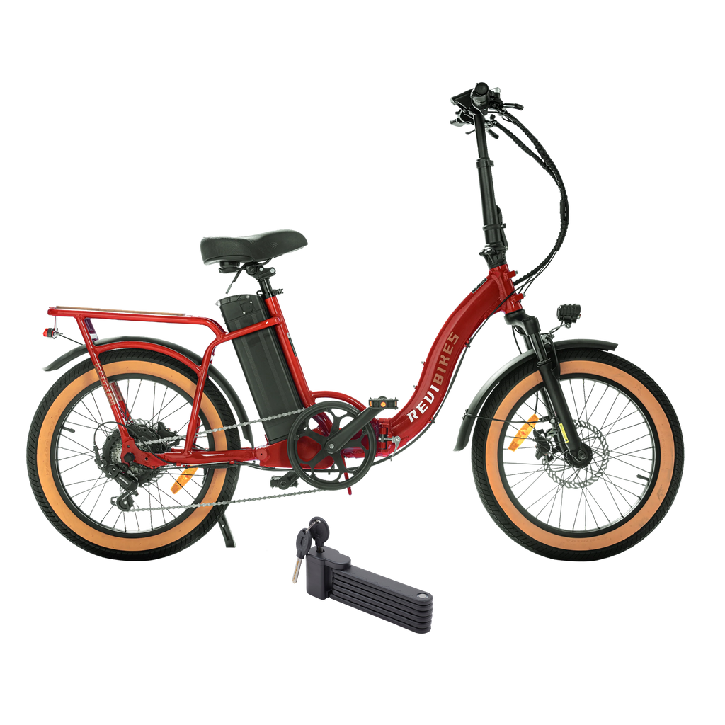 48v electric bicycle Revi 750W 48V Rebel.2 Folding Step-Thru Electric Bike
