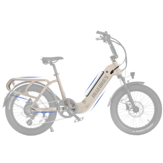Revi 750W 52V Runabout 2.0 Step-Thru Electric Bike