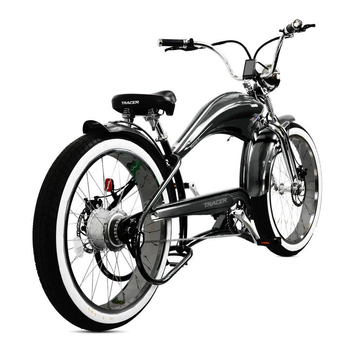 Electric Bike Tracer Twenty5 DS BlackPolish Right Rear