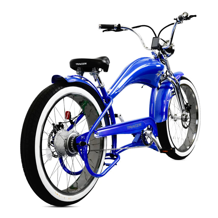 Electric Bike Tracer Twenty5 DS Blue Right Rear