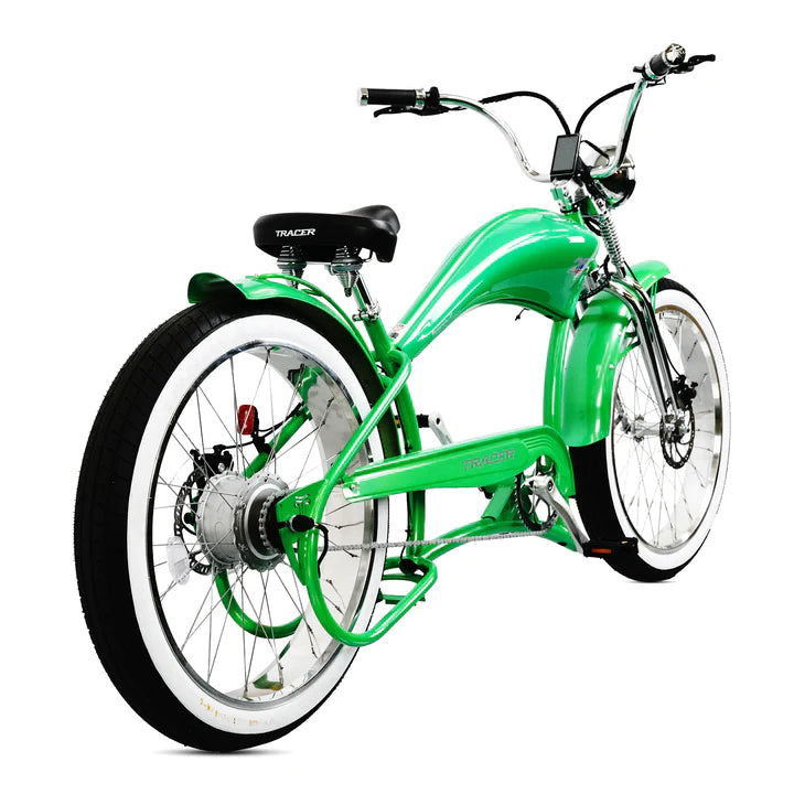 Electric Bike Tracer Twenty5 DS Green Right Rear