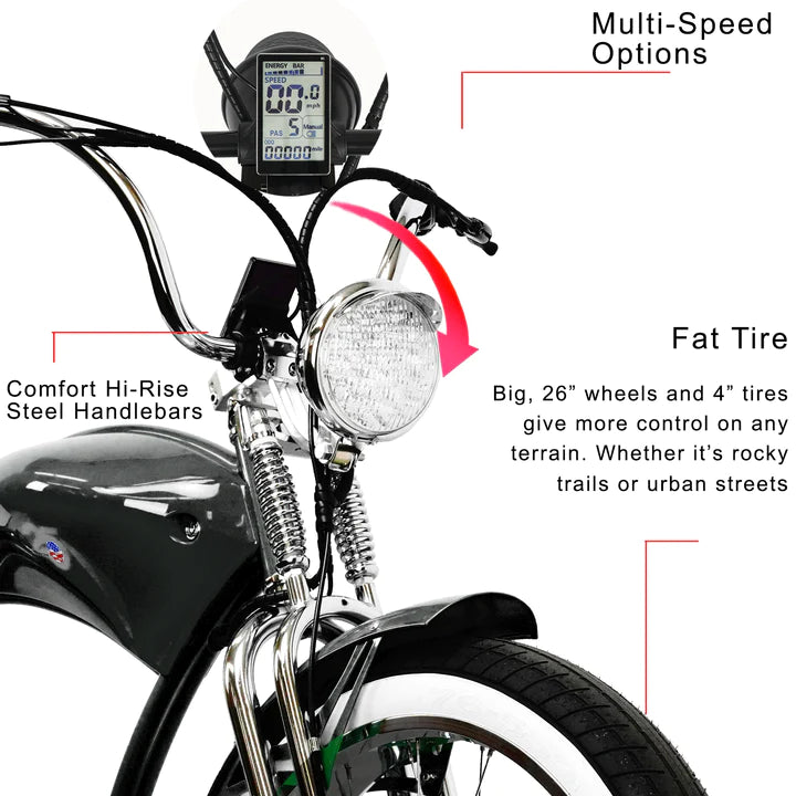 Electric Bike Tracer Twenty5 DS Speedometer