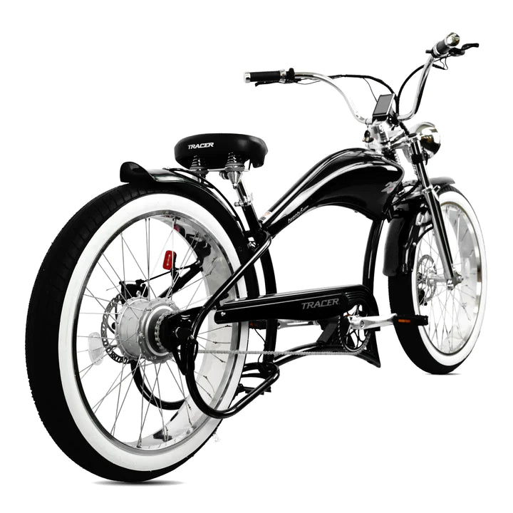 Electric Bike Tracer Twenty5 GTS Black Right Rear