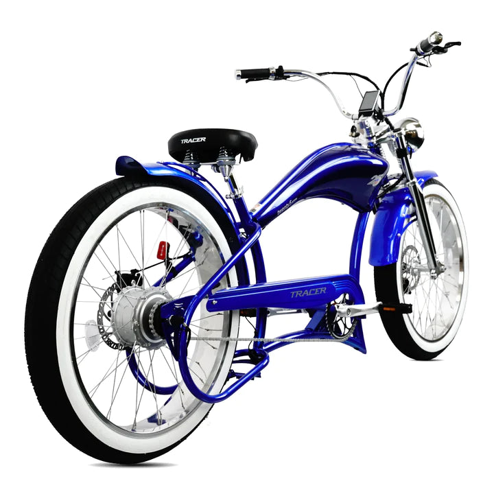 Electric Bike Tracer Twenty5 GTS Blue Right Rear